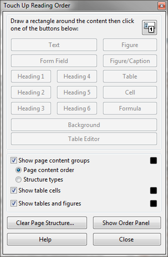 adobe acrobat xi panel