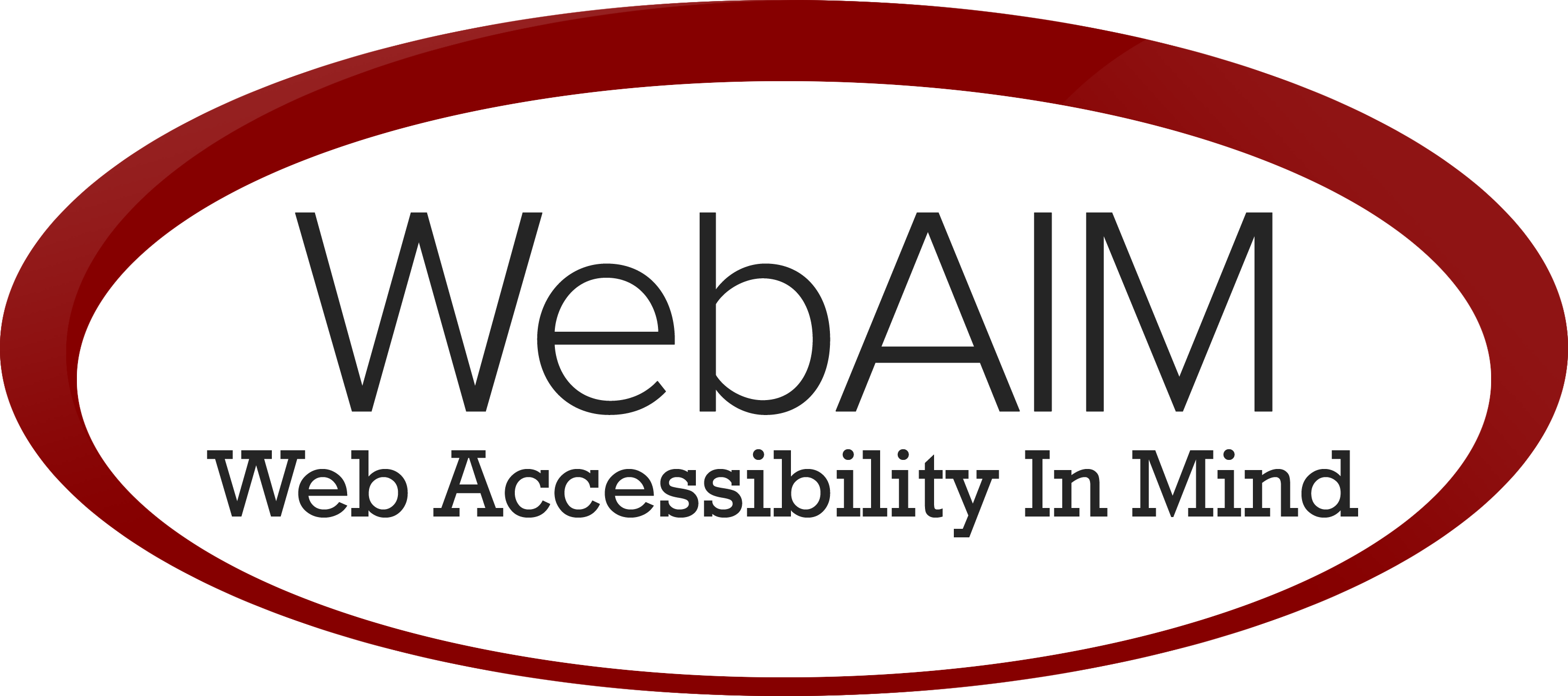 WebAIM logo