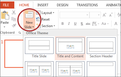 page setup powerpoint windows