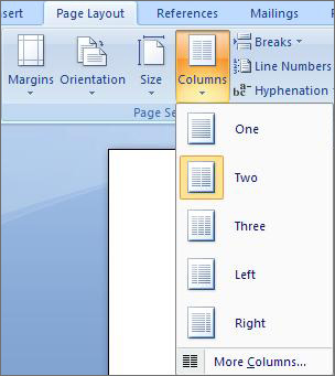 how to auto hyphenation in word 2007